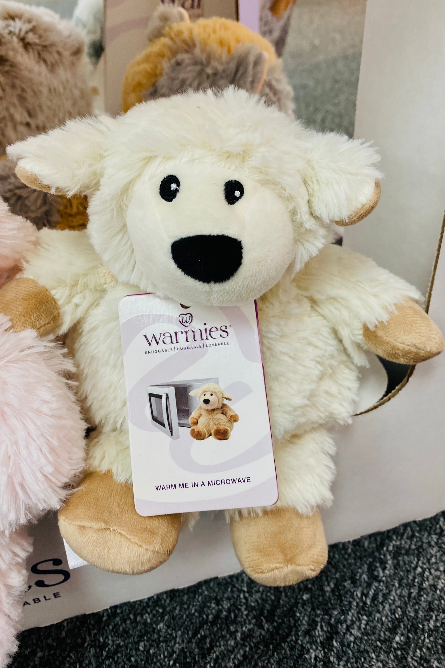 Junior Warmies Soothing Plushie- Choose from 23 styles