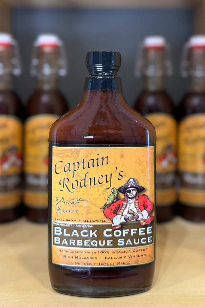 Captain Rodney's Black Coffee BBQ Sauce