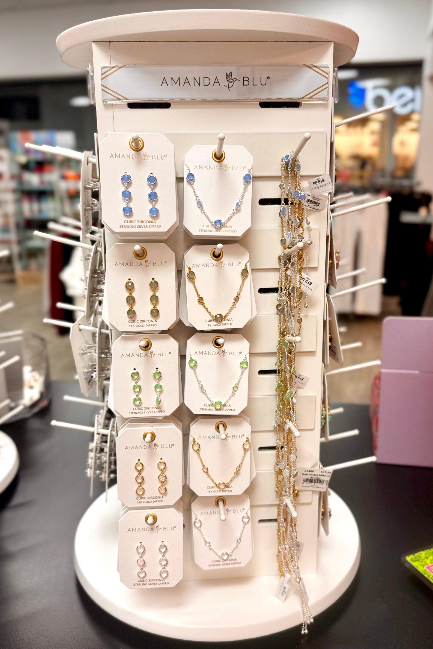 Amanda Blu Faceted CZ Collection in Gold