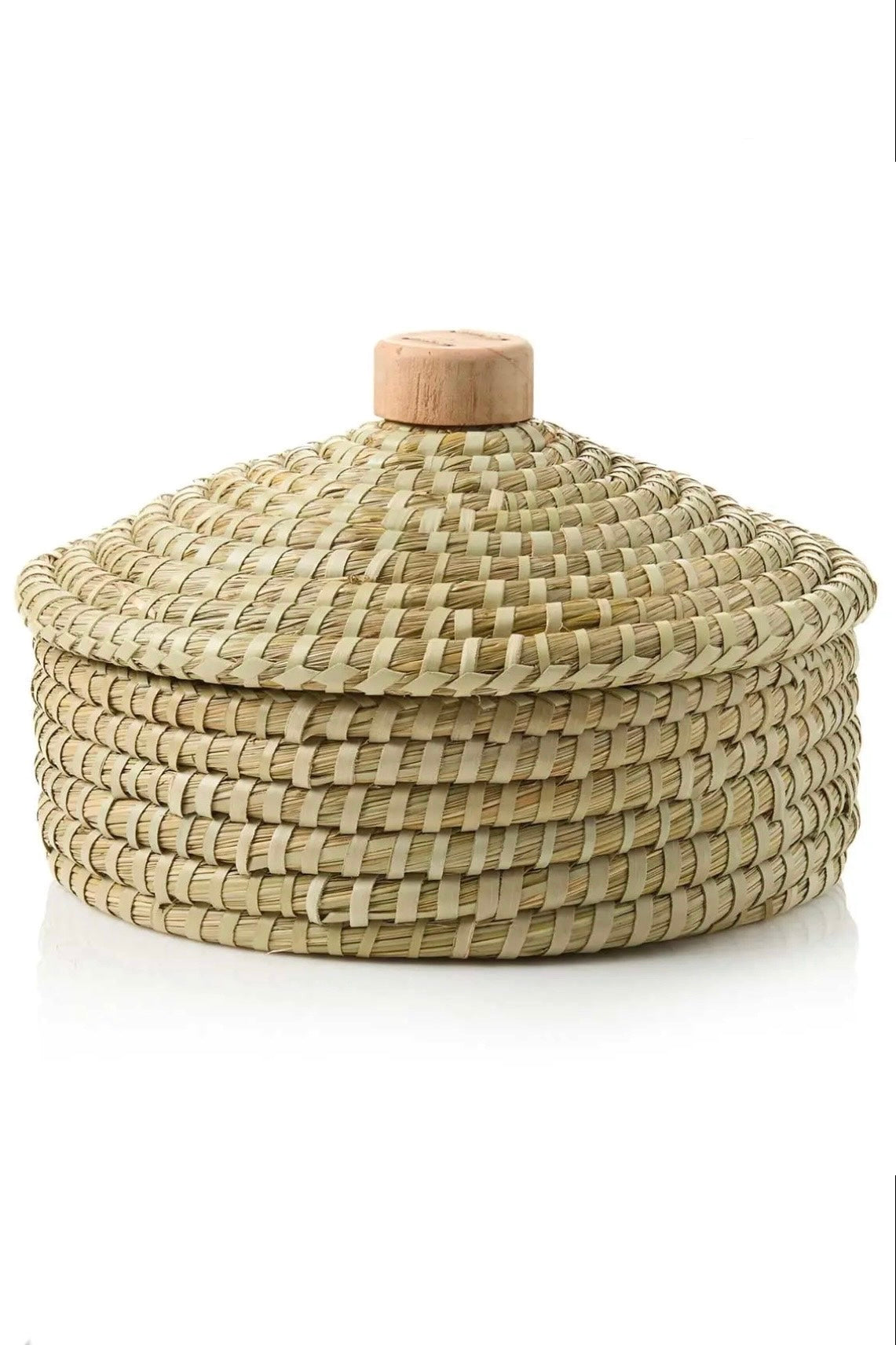 Pangara Handmade Breadwarmer Basket with Lid