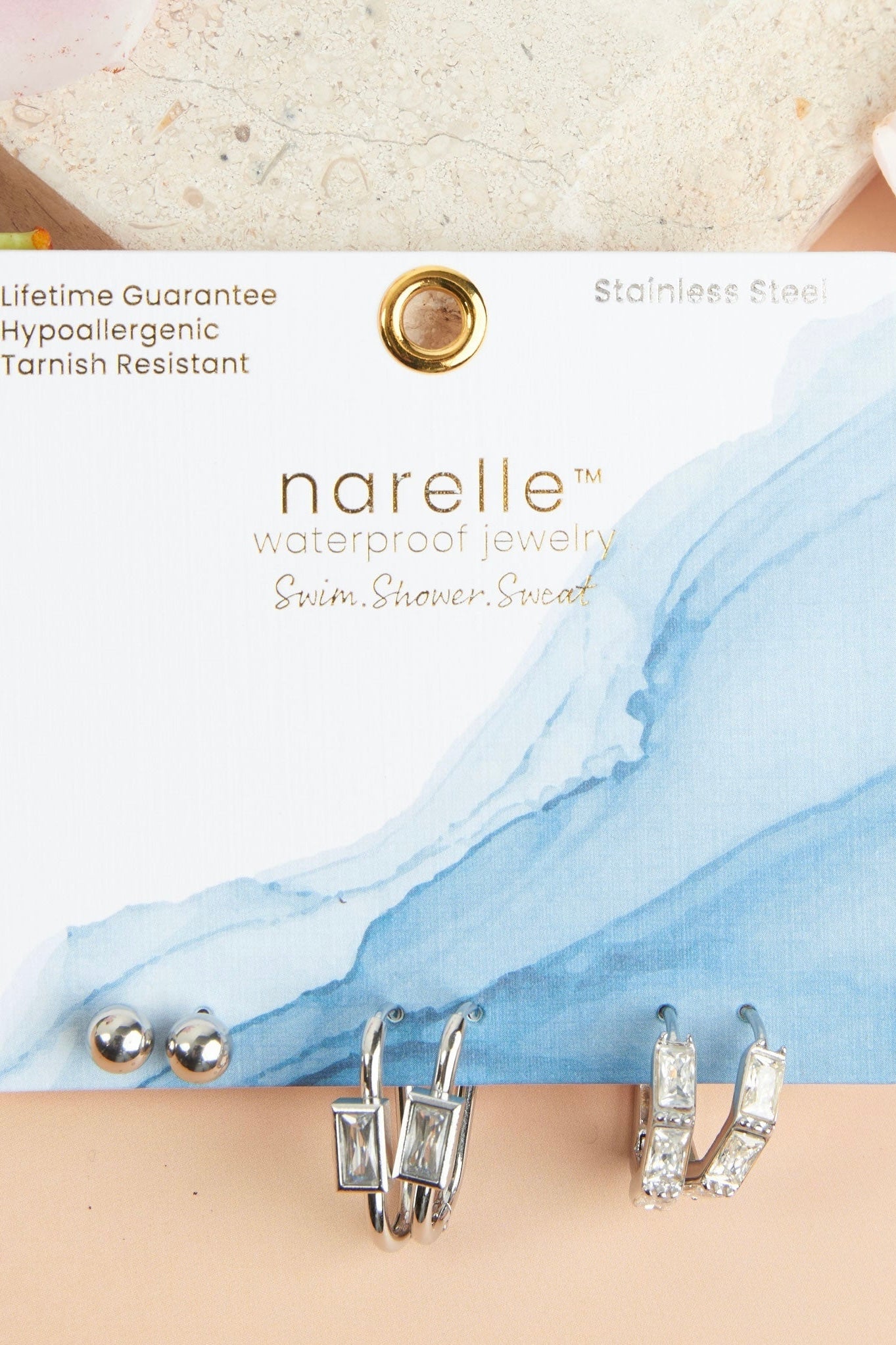 Narelle Waterproof Jewelry- Earrings Collection