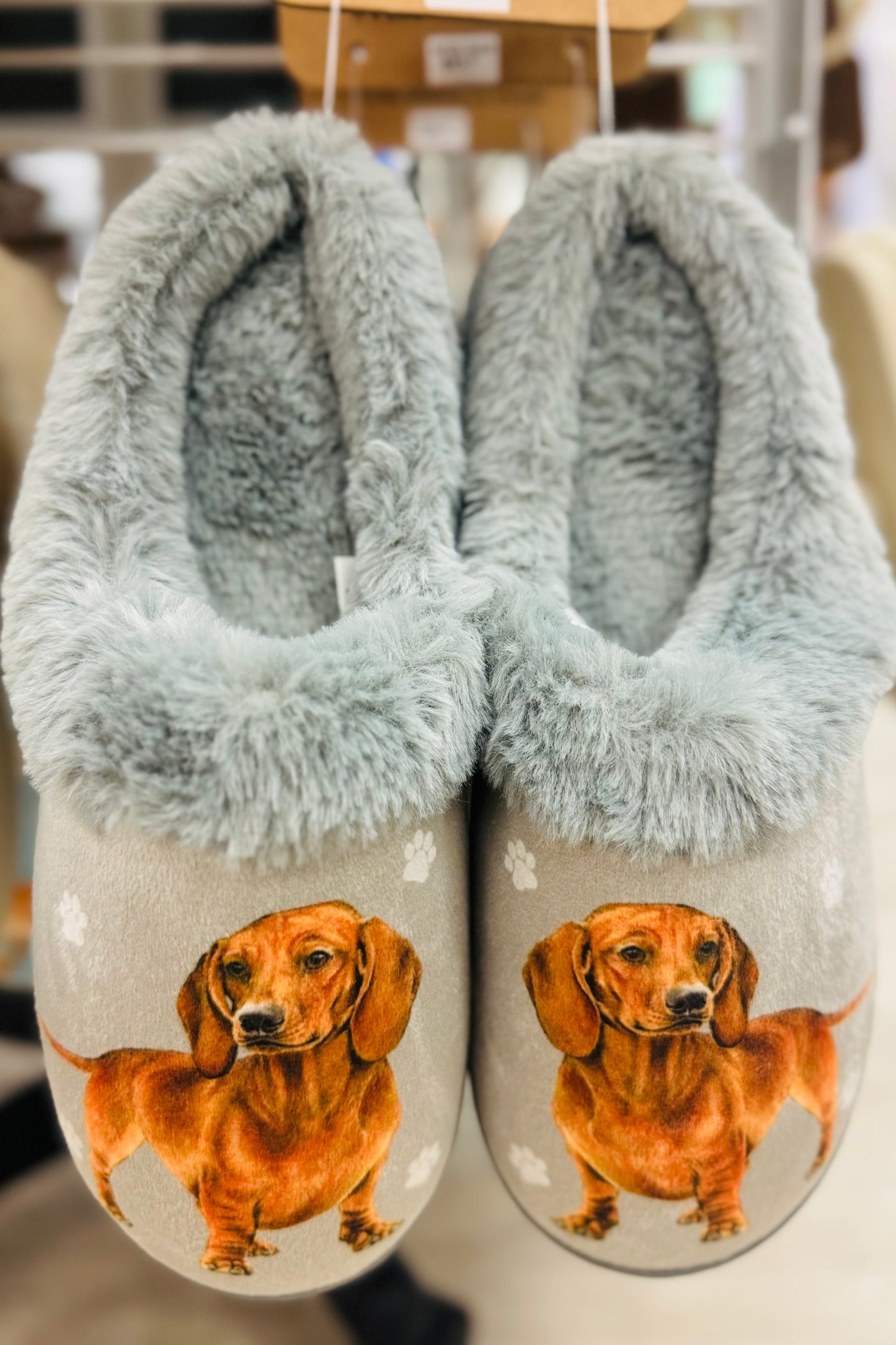 Snuggs Cozy Memory Foam Non-Slip Slippers- Favorite Pet Breeds Edition