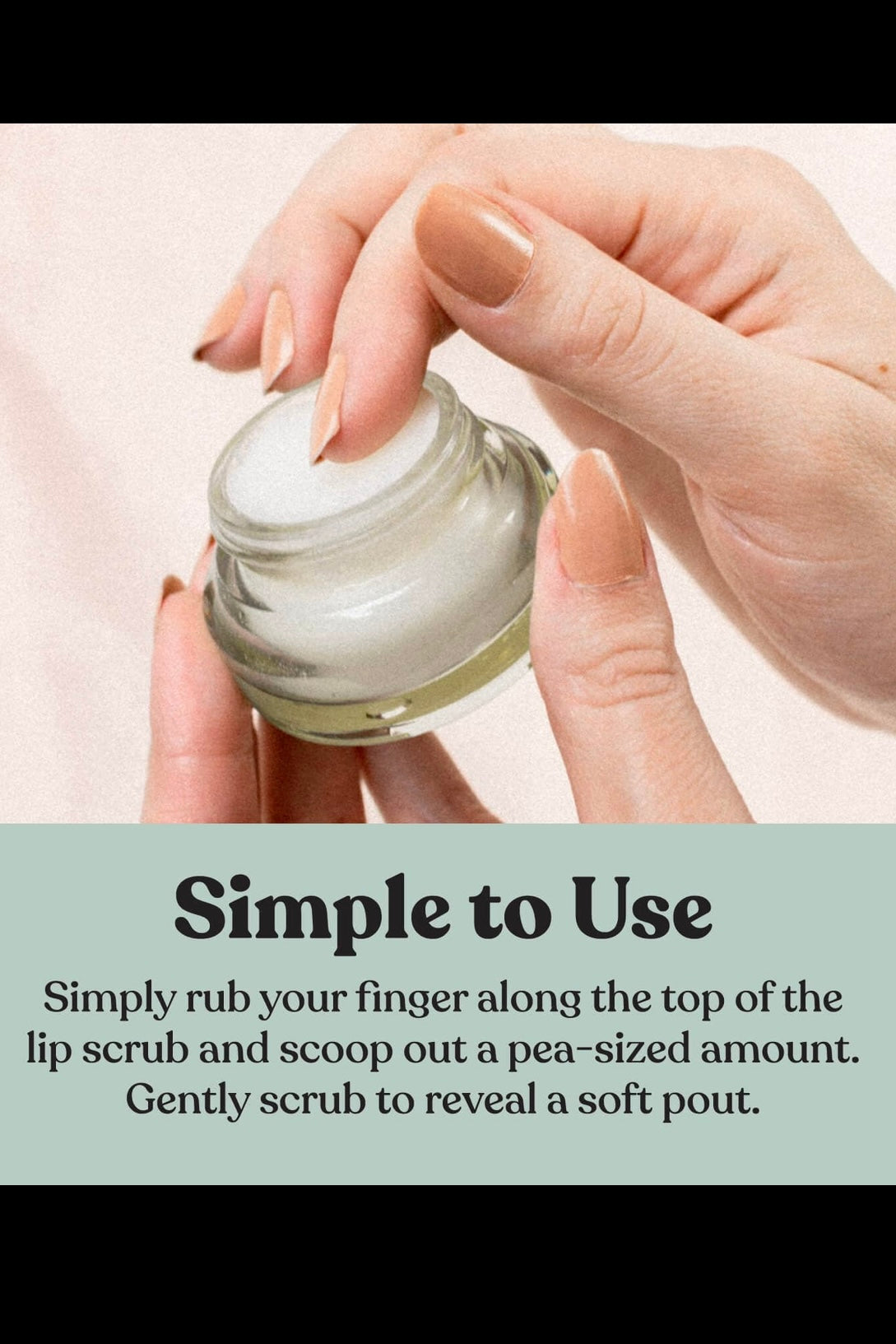 Poppy & Pout Marshmallow Creme Premium Organic Lip Scrub