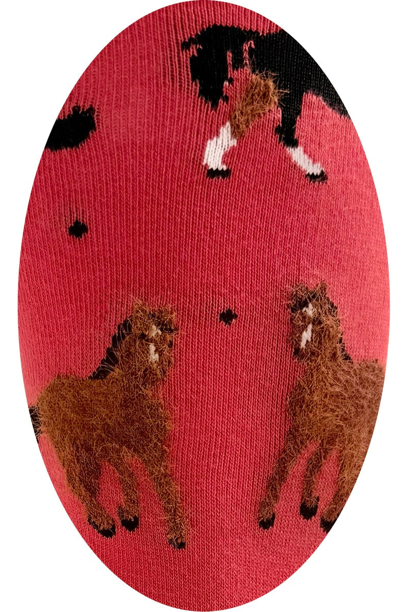 Pavillion Pets Horses Crew Socks