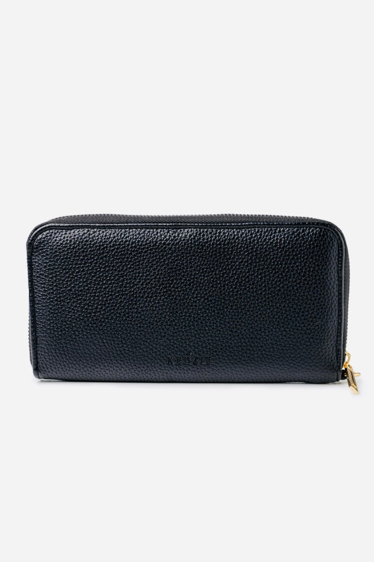 Kedzie Eclipse Zip Around Wallet Clutch (Choice of 8 Colors)