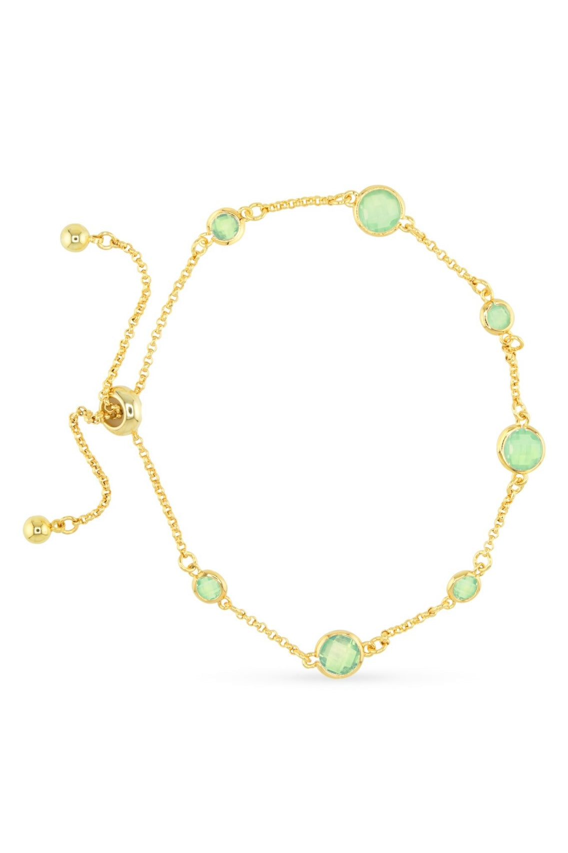 Amanda Blu Faceted CZ Collection in Gold