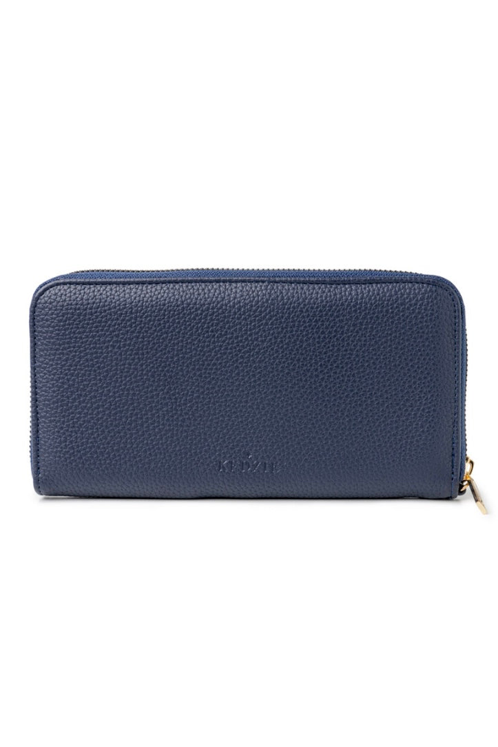 Kedzie Eclipse Zip Around Wallet Clutch (Choice of 8 Colors)