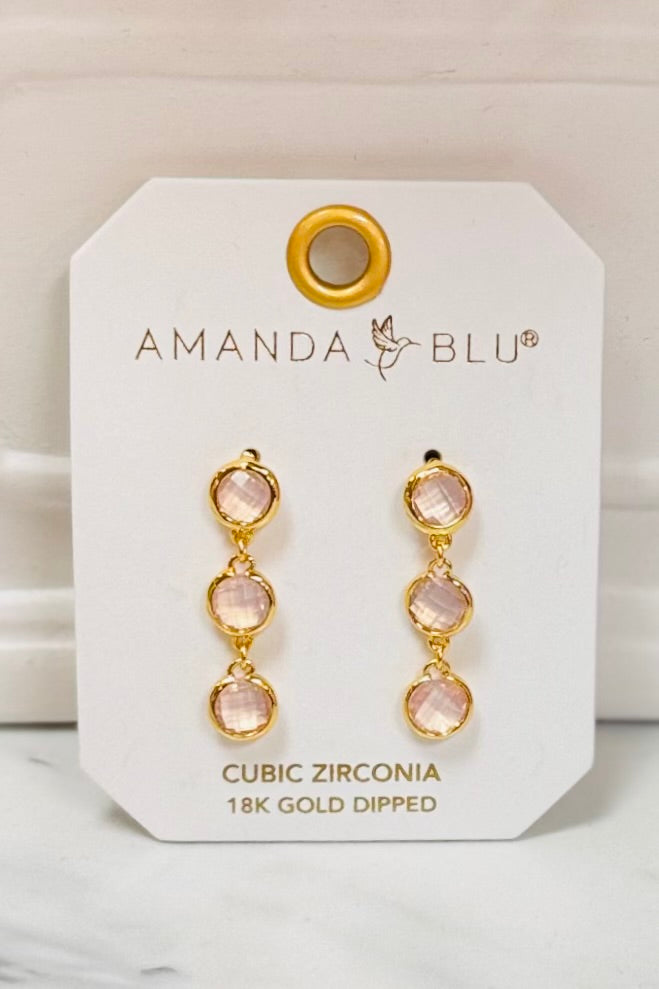 Amanda Blu Faceted CZ Collection in Gold