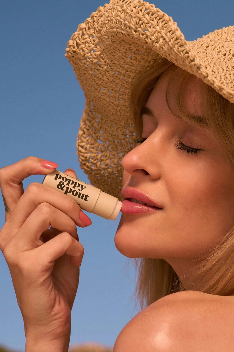 Poppy & Pout Marshmallow Creme Premium Organic Lip Balm