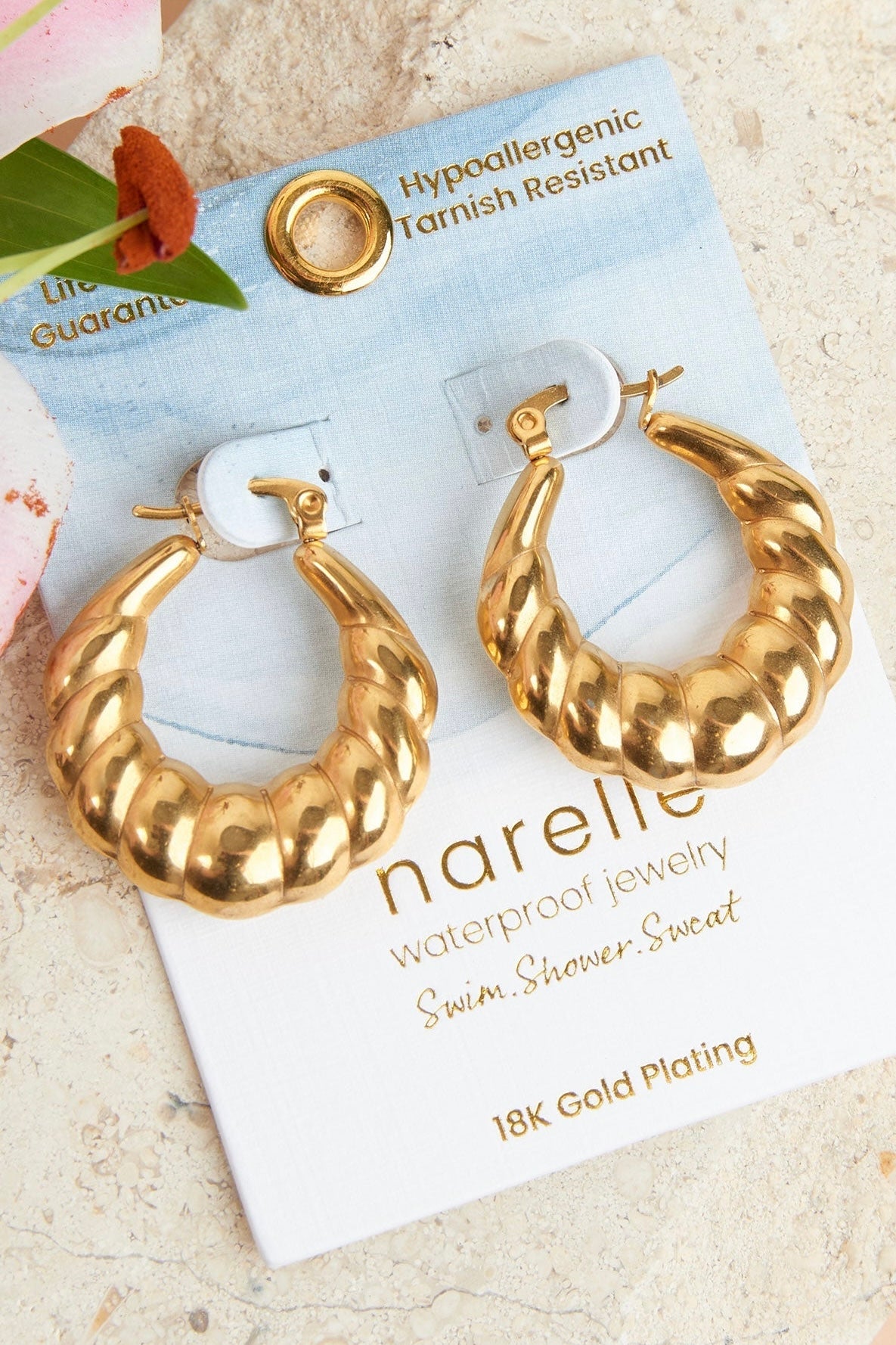 Narelle Waterproof Jewelry- Earrings Collection
