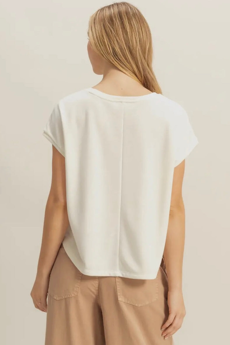 Not So Basic Black Tee