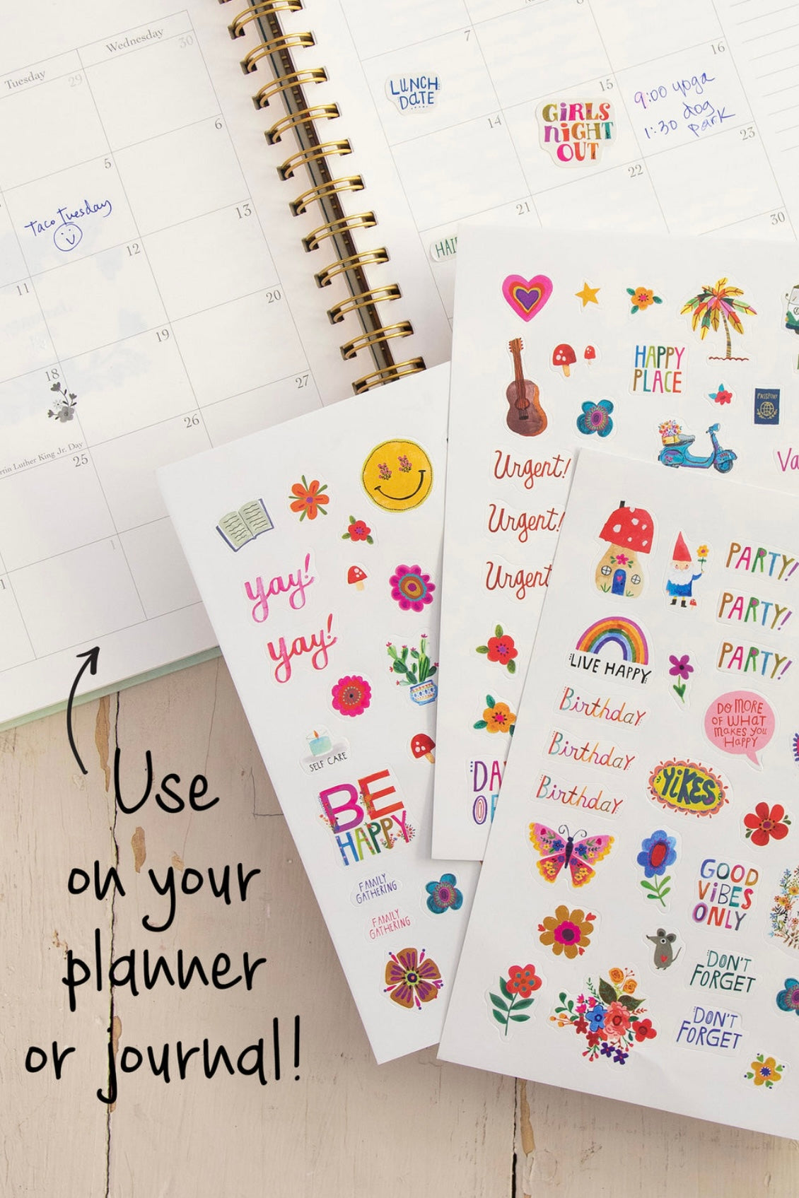 Natural Life Planner Sticker Set (Choose your style.)