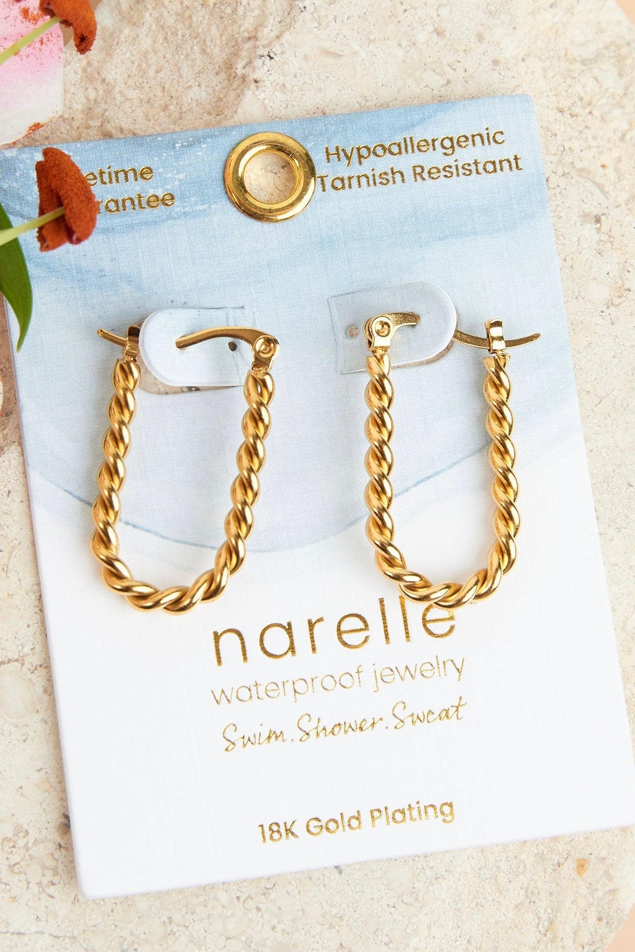 Narelle Waterproof Jewelry- Earrings Collection