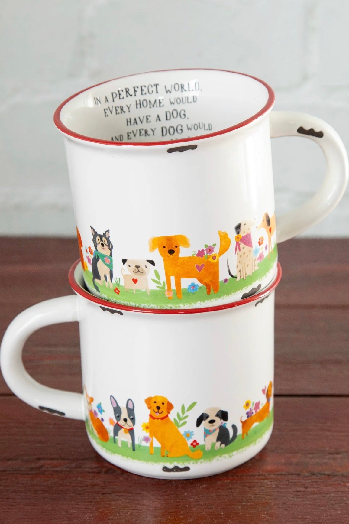 Natural Life Camp Coffee Mug- Every Home Has a Dog