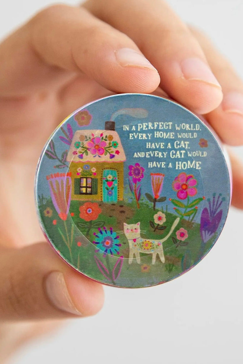 Natural Life So Soft Washcloth- Perfect World Cat