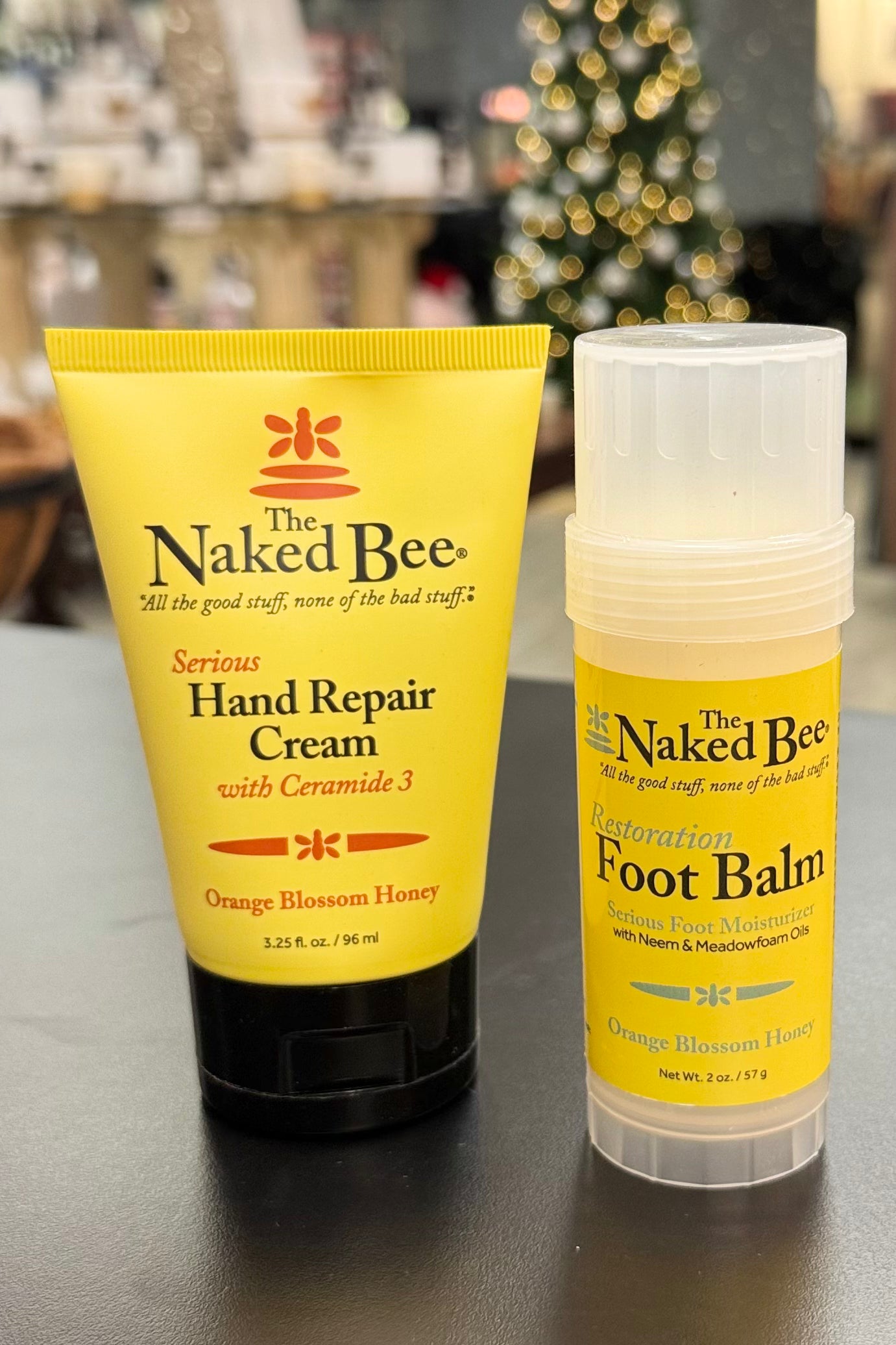The Naked Bee Orange Blossom and Honey Serious Hands and Feet Repair Kit