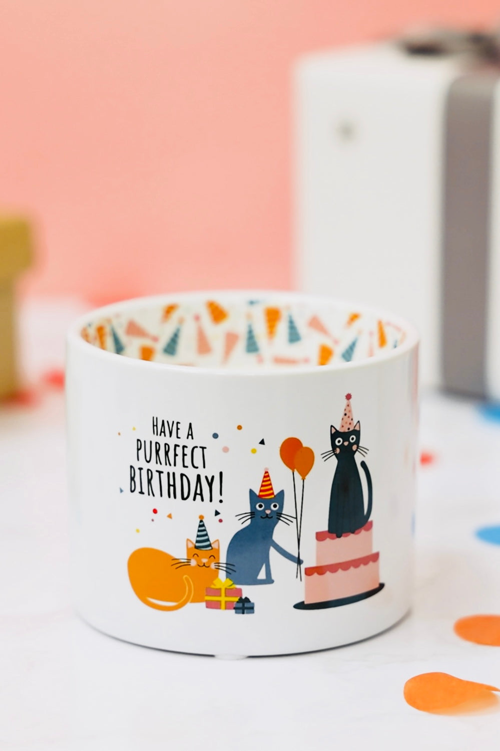 Purrfect Birthday Wax Reveal 8 Ounce Candle