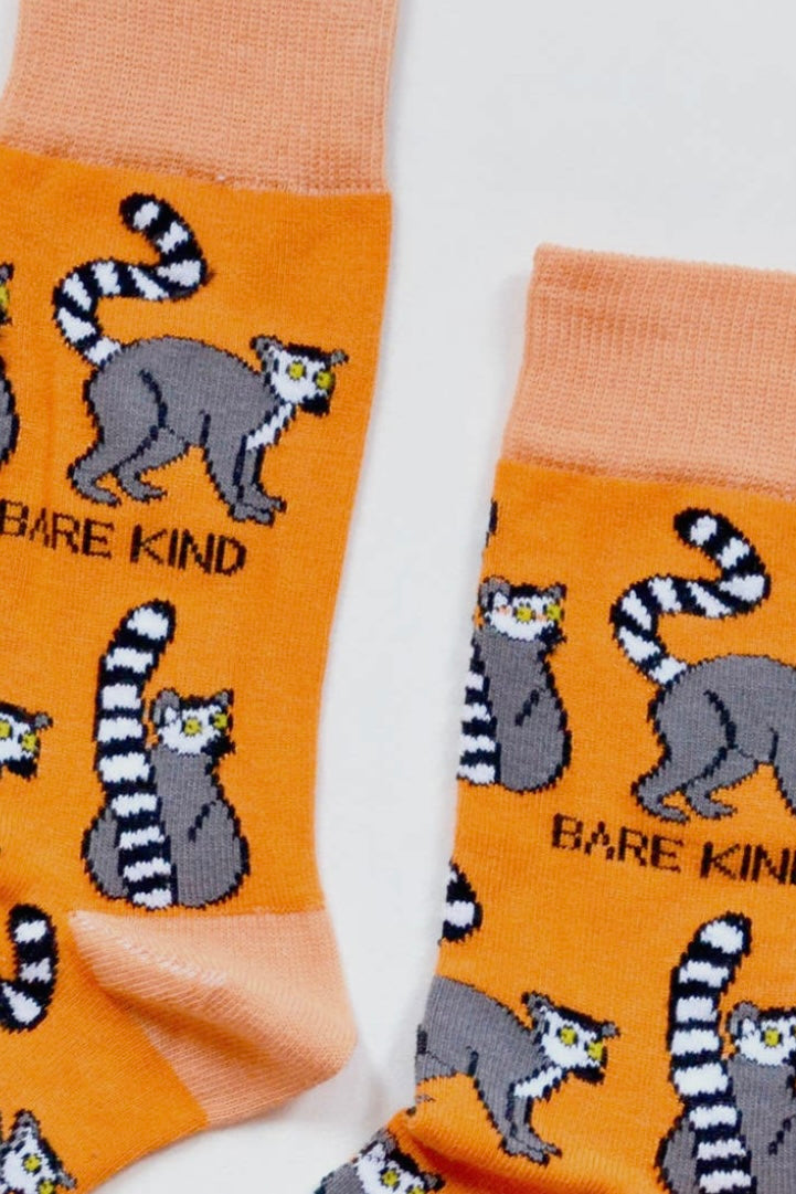 Bare Kind Save the Lemurs Bamboo Socks