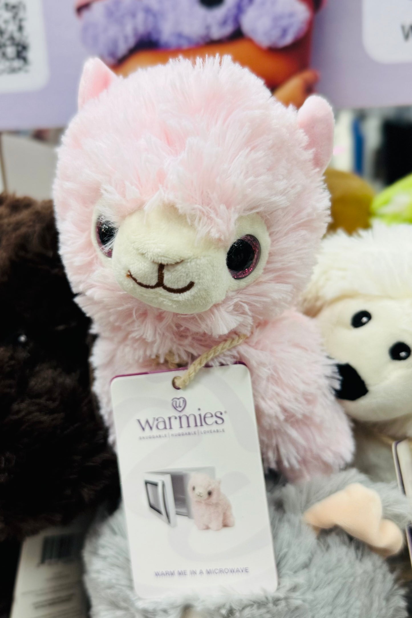 Junior Warmies Soothing Plushie- Choose from 23 styles