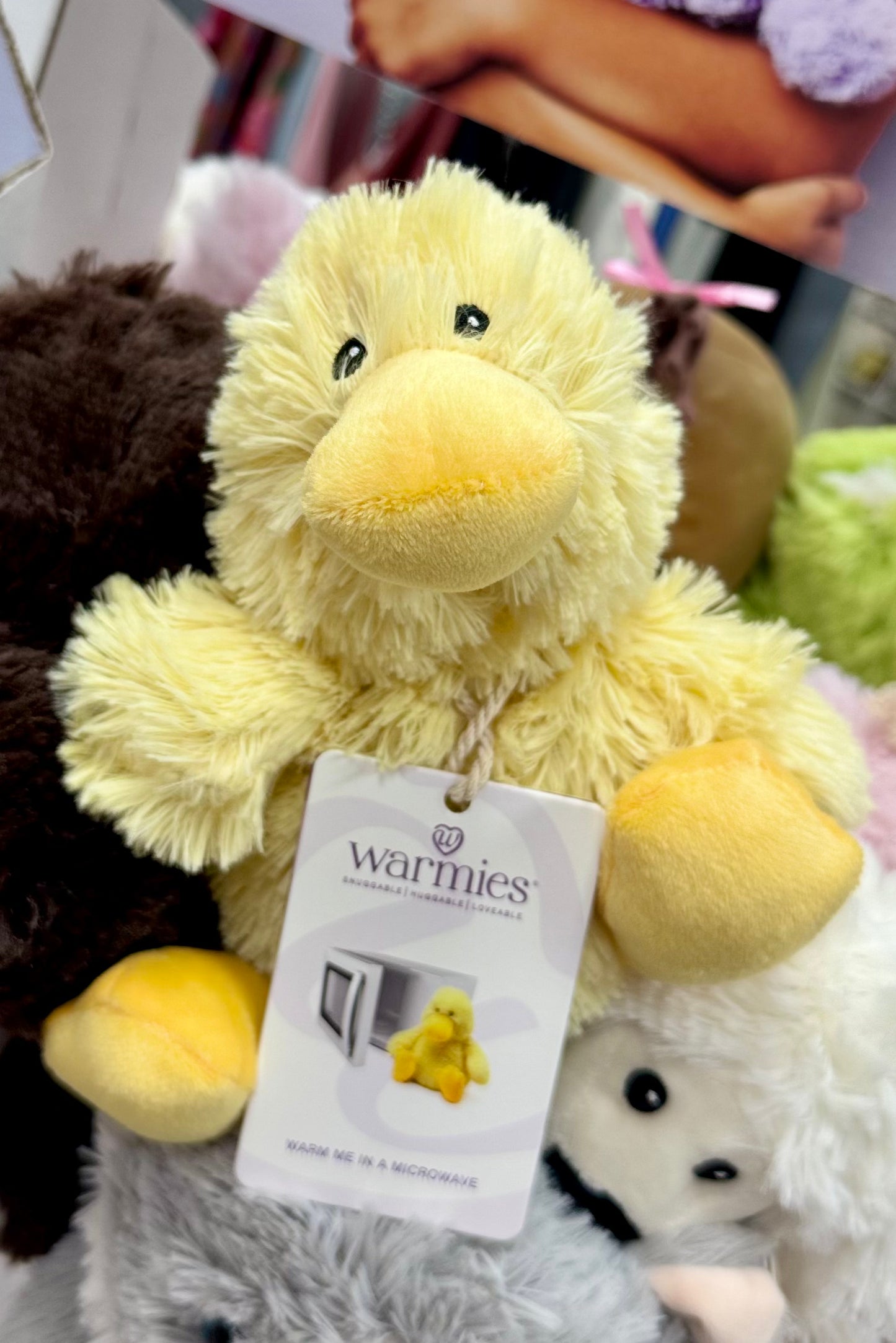 Junior Warmies Soothing Plushie- Choose from 23 styles