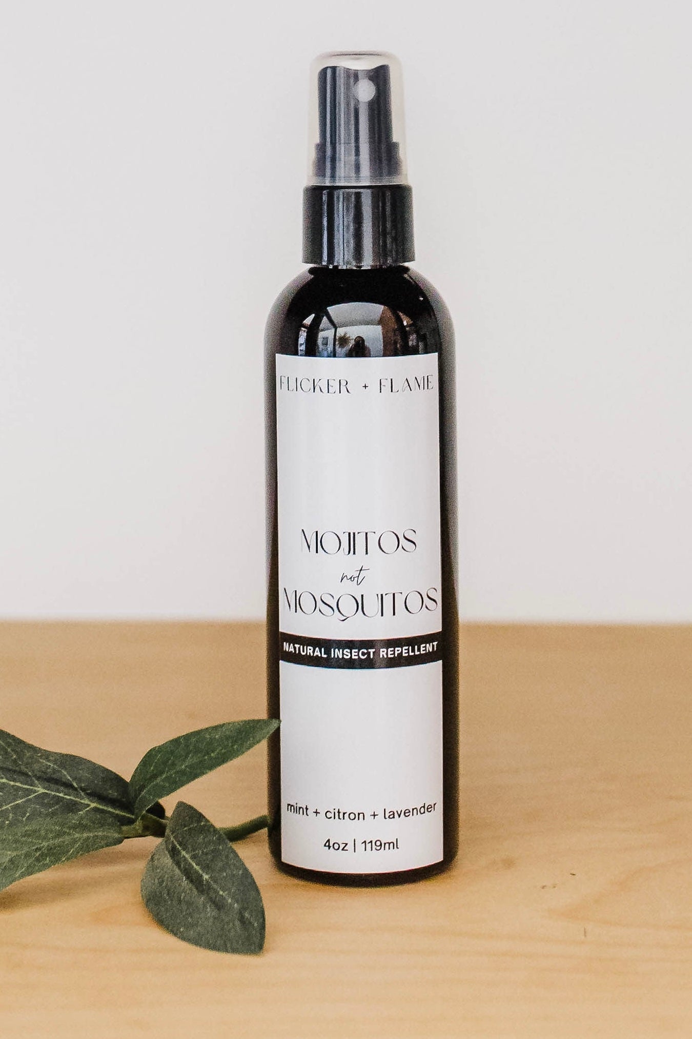 Natural Insect Repellant- Mojitos, not Mosquitoes- 4 ounce bottle