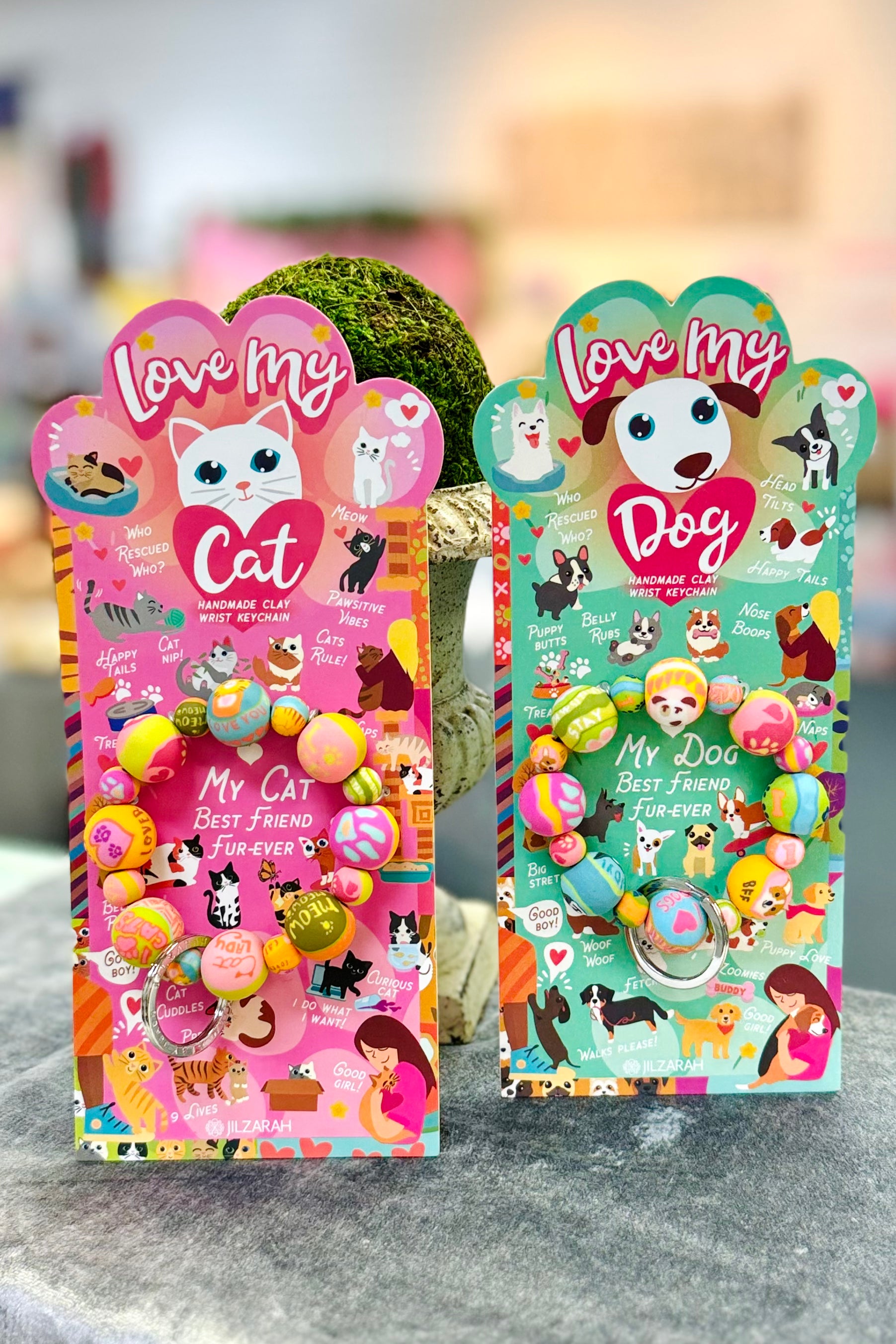 Love My Cat / Dog Wrist Keychain – Boutique Tallulah Love My Cat / Dog Wrist Keychain – Boutique Tallulah