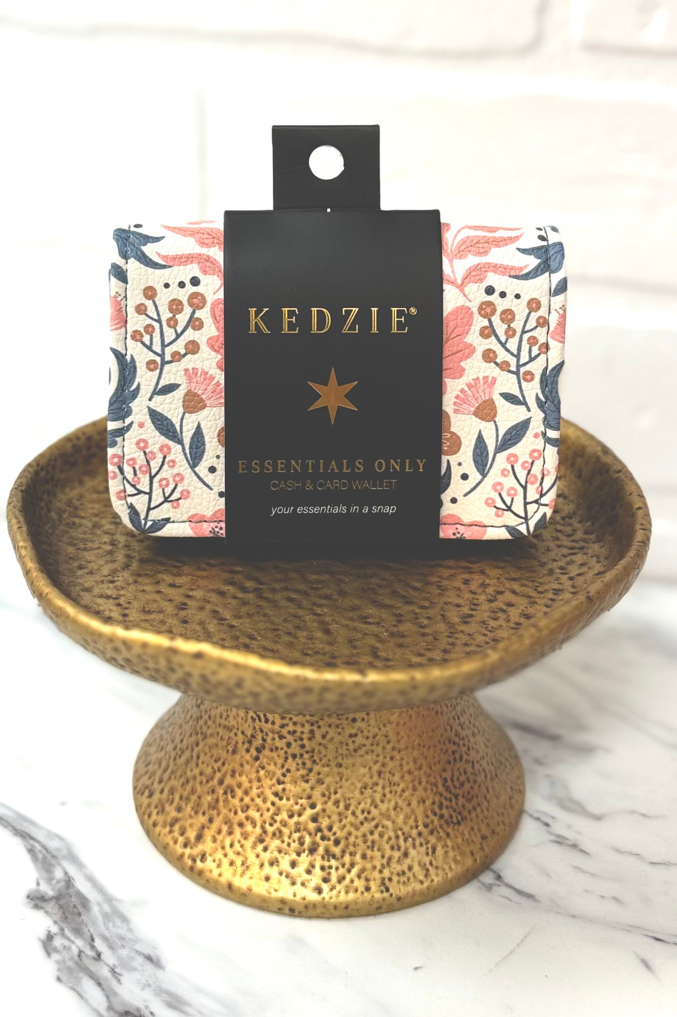 Kedzie Essentials Cash and Card Wallet (Choice of 3 designs)