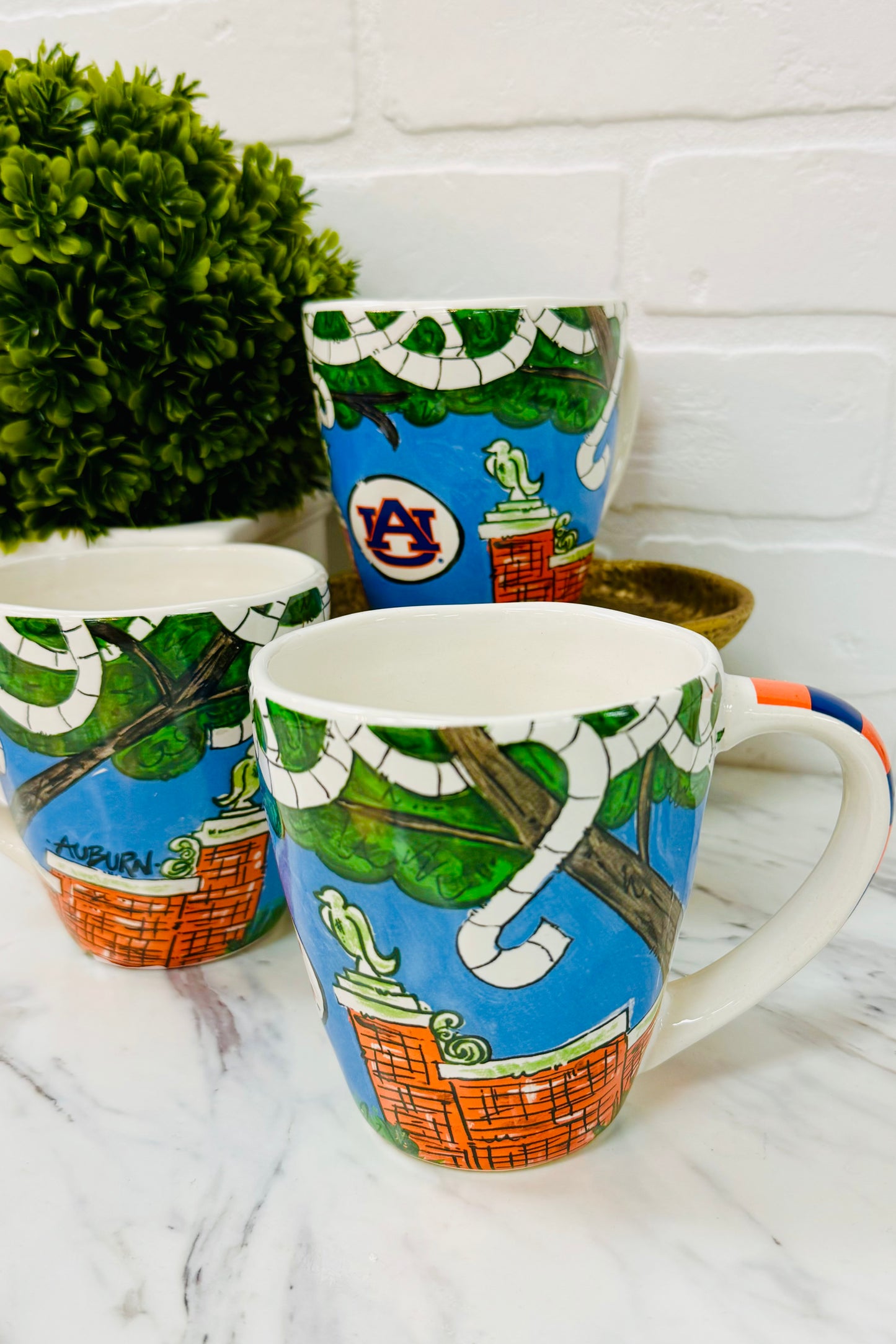 Auburn University Toomer's Corner Artwork Mug