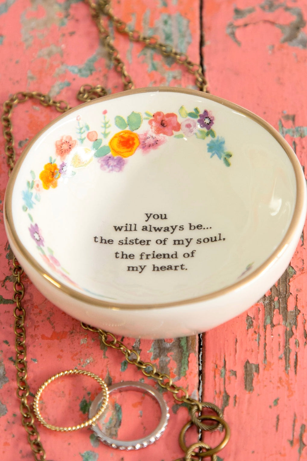 Natural Life Trinket Bowl - Sister of my Soul