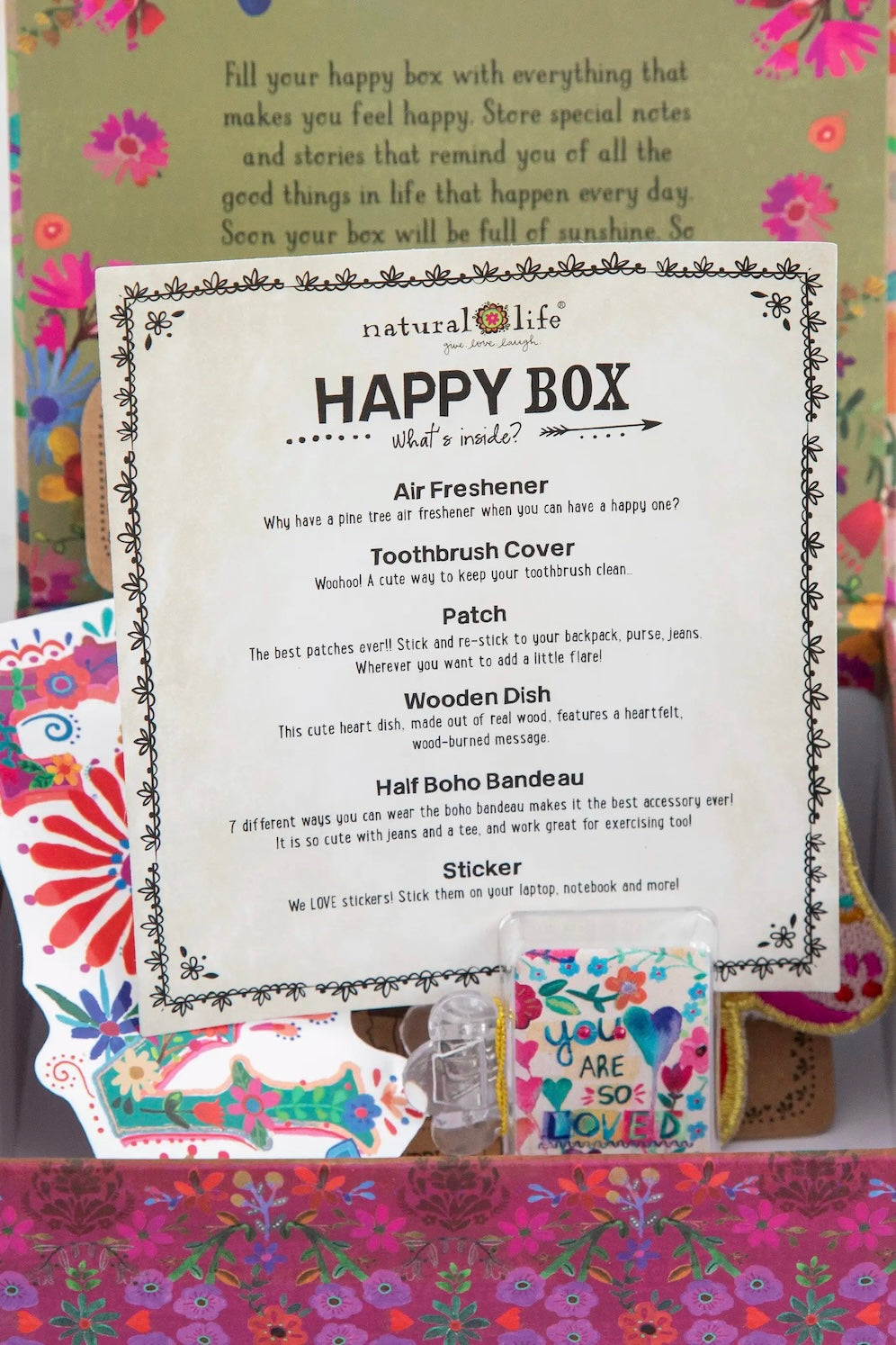 Natural Life Happy Box- You Are So Loved