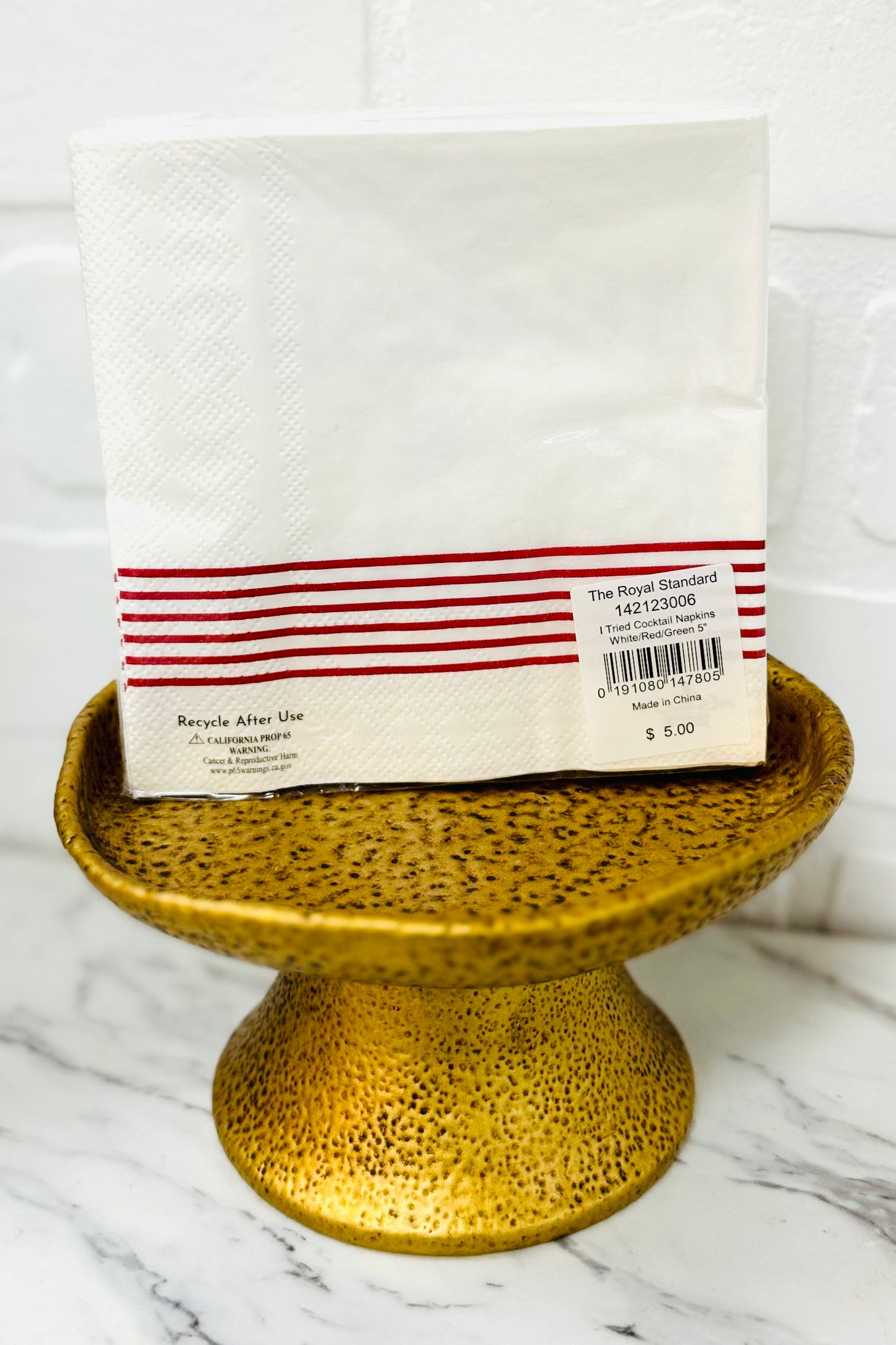 Naughty, Nice, I Tried Cocktail Napkins