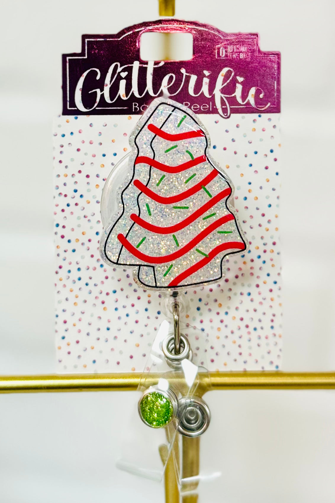 Glitterific Badge Reel