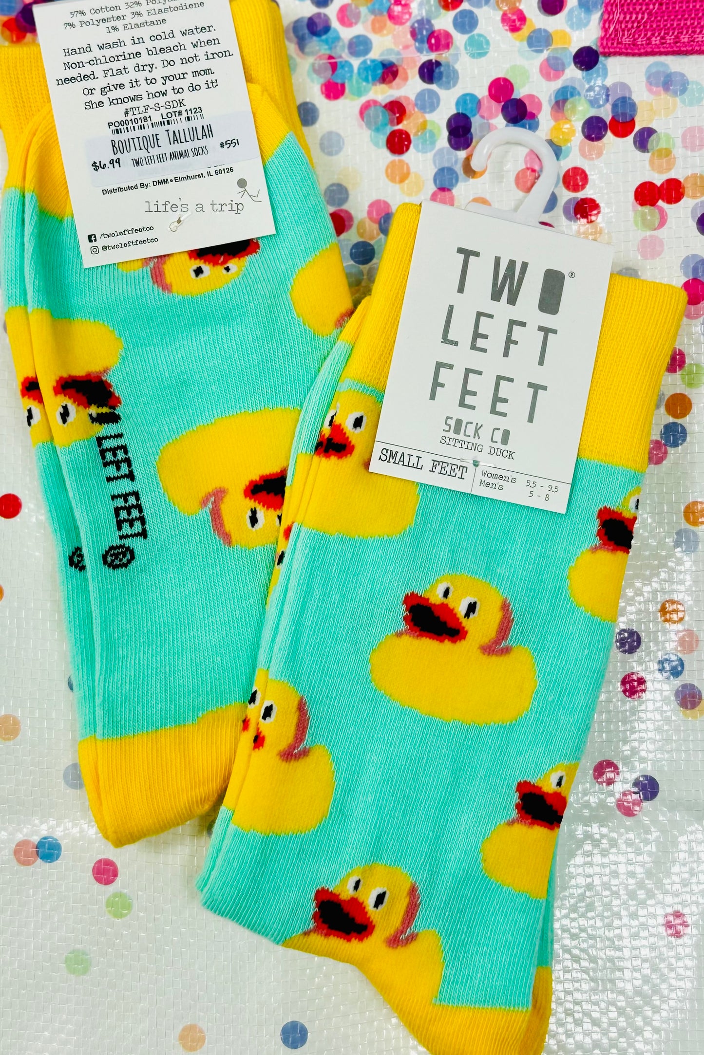 Two Left Feet Animal Socks (Choose from 9 styles)