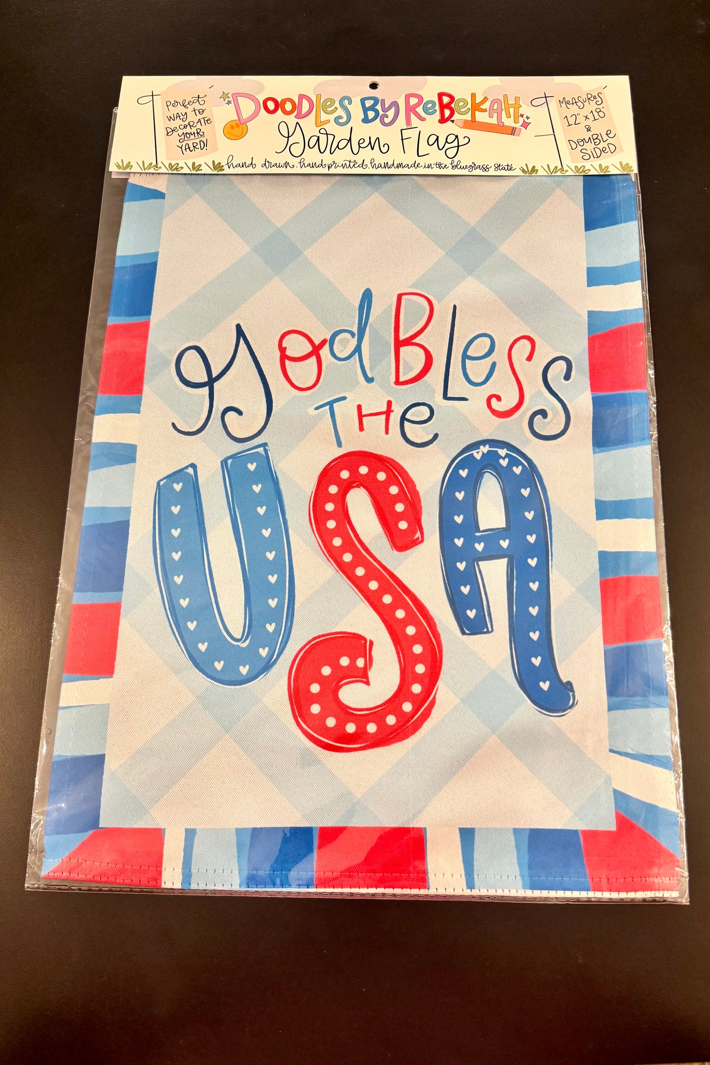 God Bless The USA Garden Flag