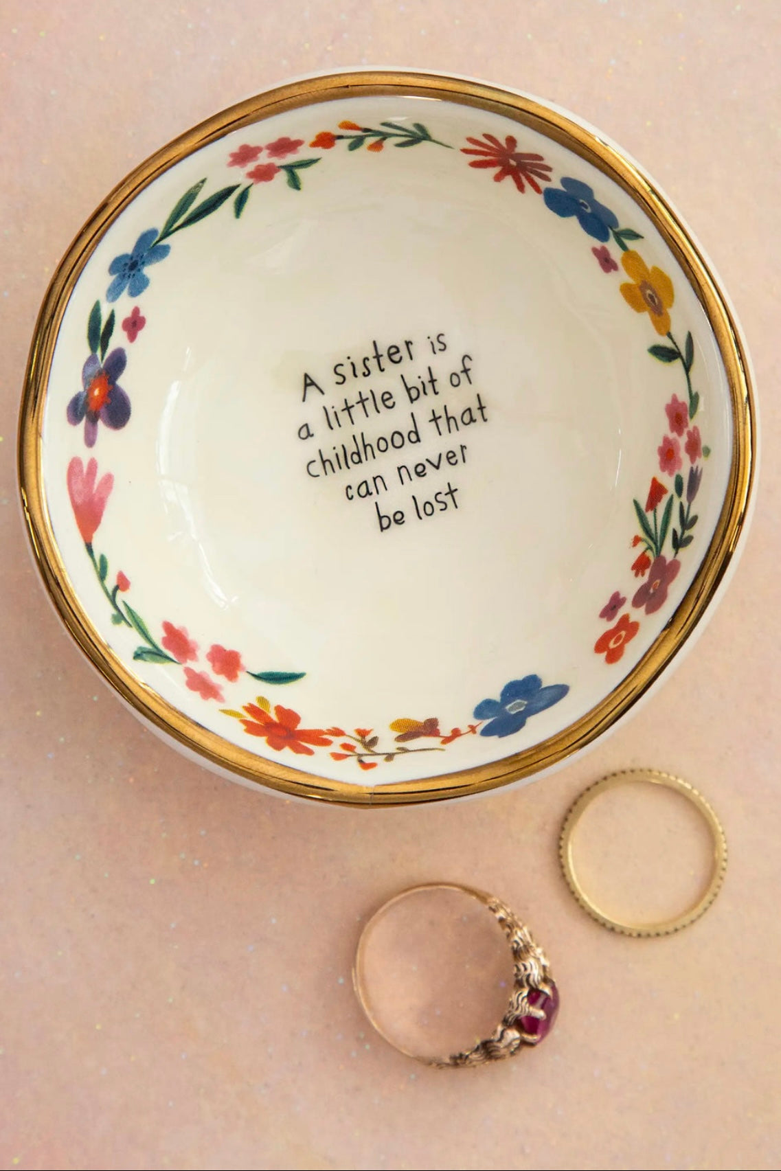 Natural Life Trinket Bowl - Sister is a Little Childhood