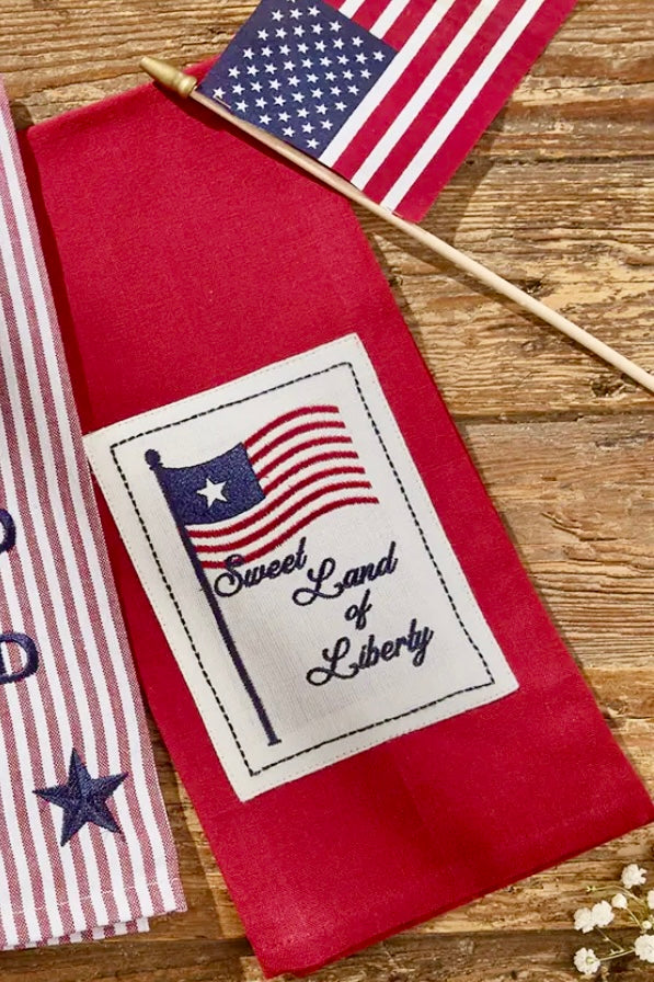 Sweet Land of Liberty Hand Towel