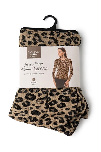 Britt’s Knits Fleece Lined Long Sleeved Tops (Choose from 4 colors)