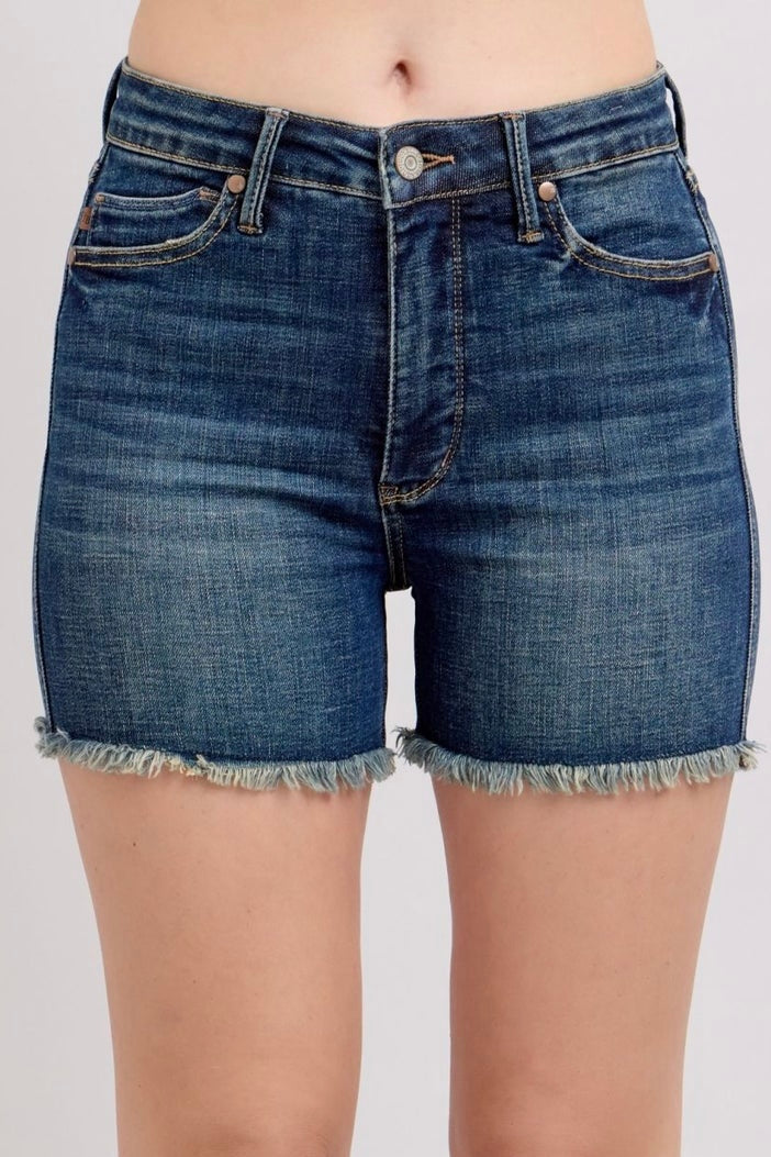 Judy Blue Tummy Control Denim Shorts