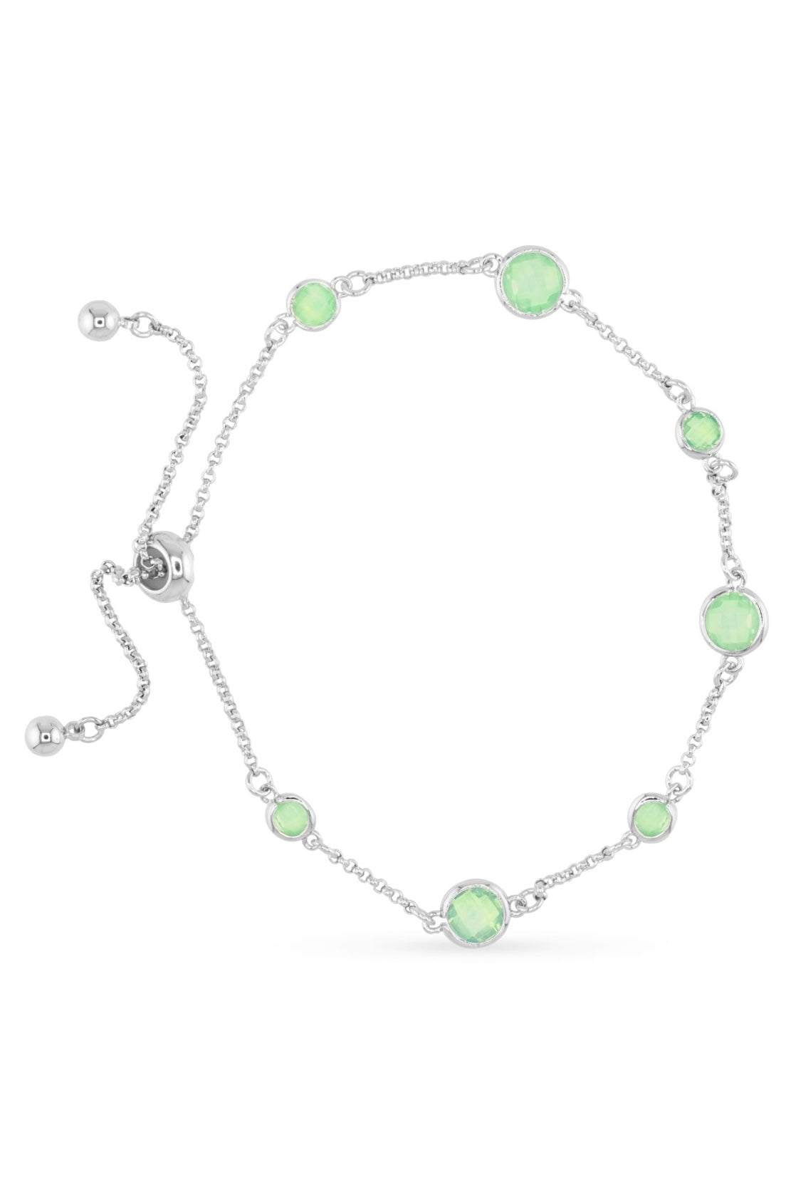 Amanda Blu Faceted CZ Collection in Silver