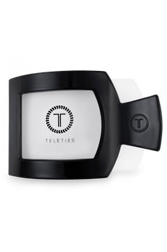 Teleties Square Flat Black Hair Clip