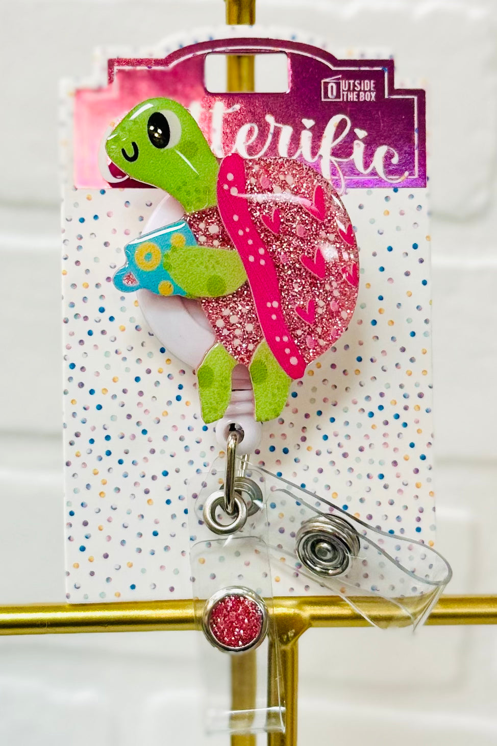 Glitterific Badge Reel