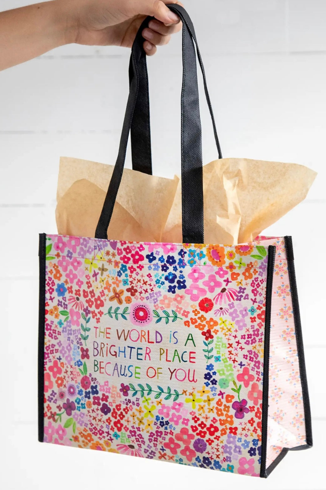 Natural Life Happy Bag- Medium- World is Brighter