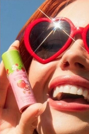 Poppy & Pout Strawberry Shortcake Premium Organic Lip Balm