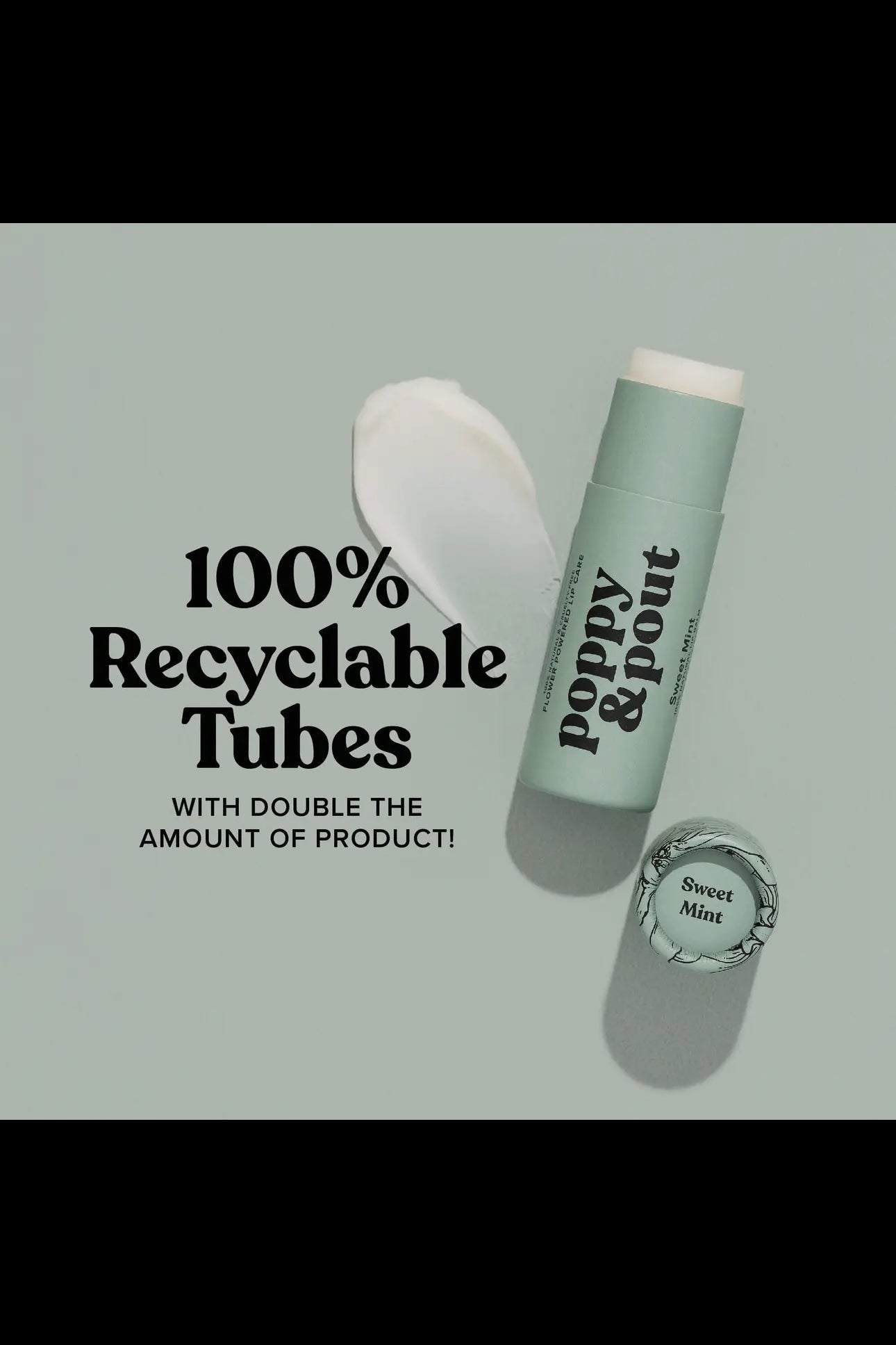 Poppy & Pout Birthday Confetti Cake Premium Organic Lip Balm