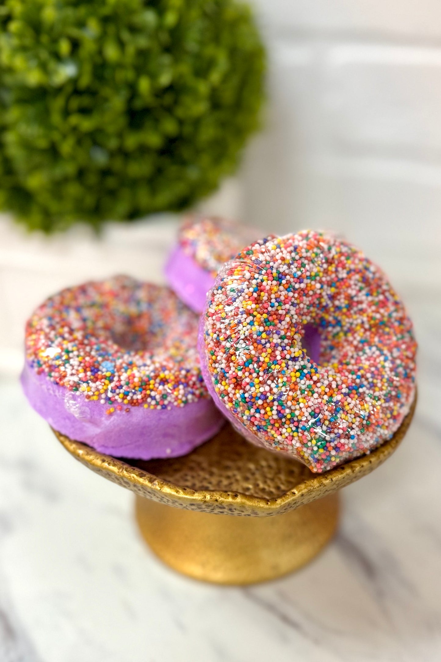 Effervescent Donut Bath Bombs by Garb2Art