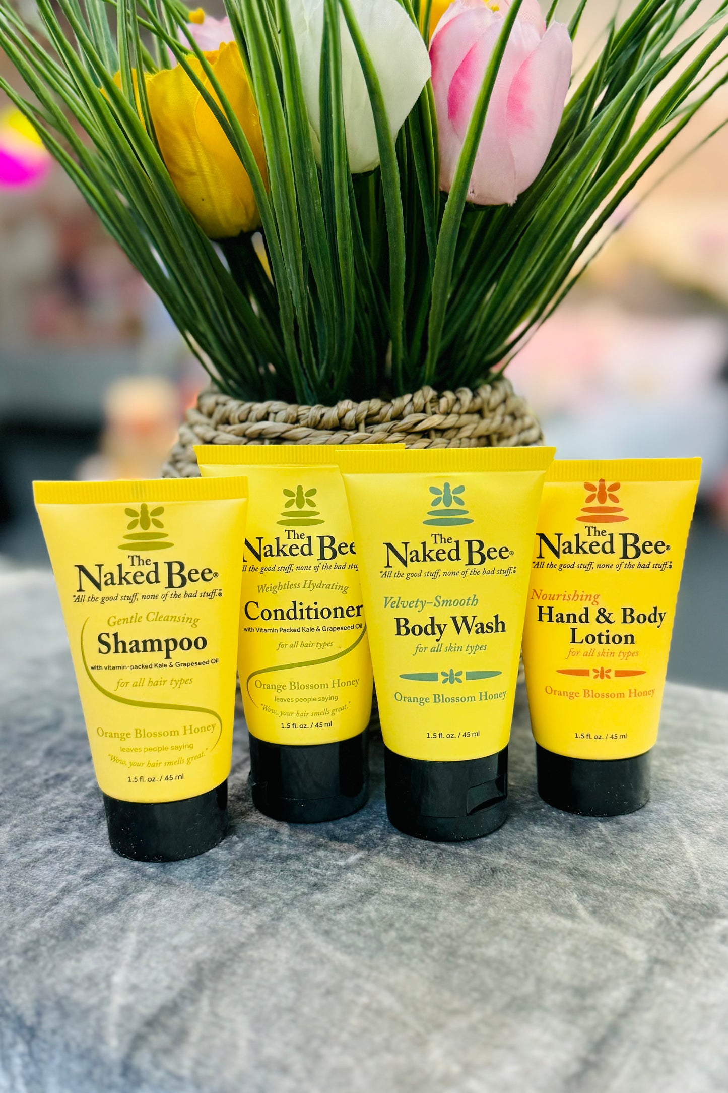 The Naked Bee Orange Blossom On The Go Holiday Travel Kit