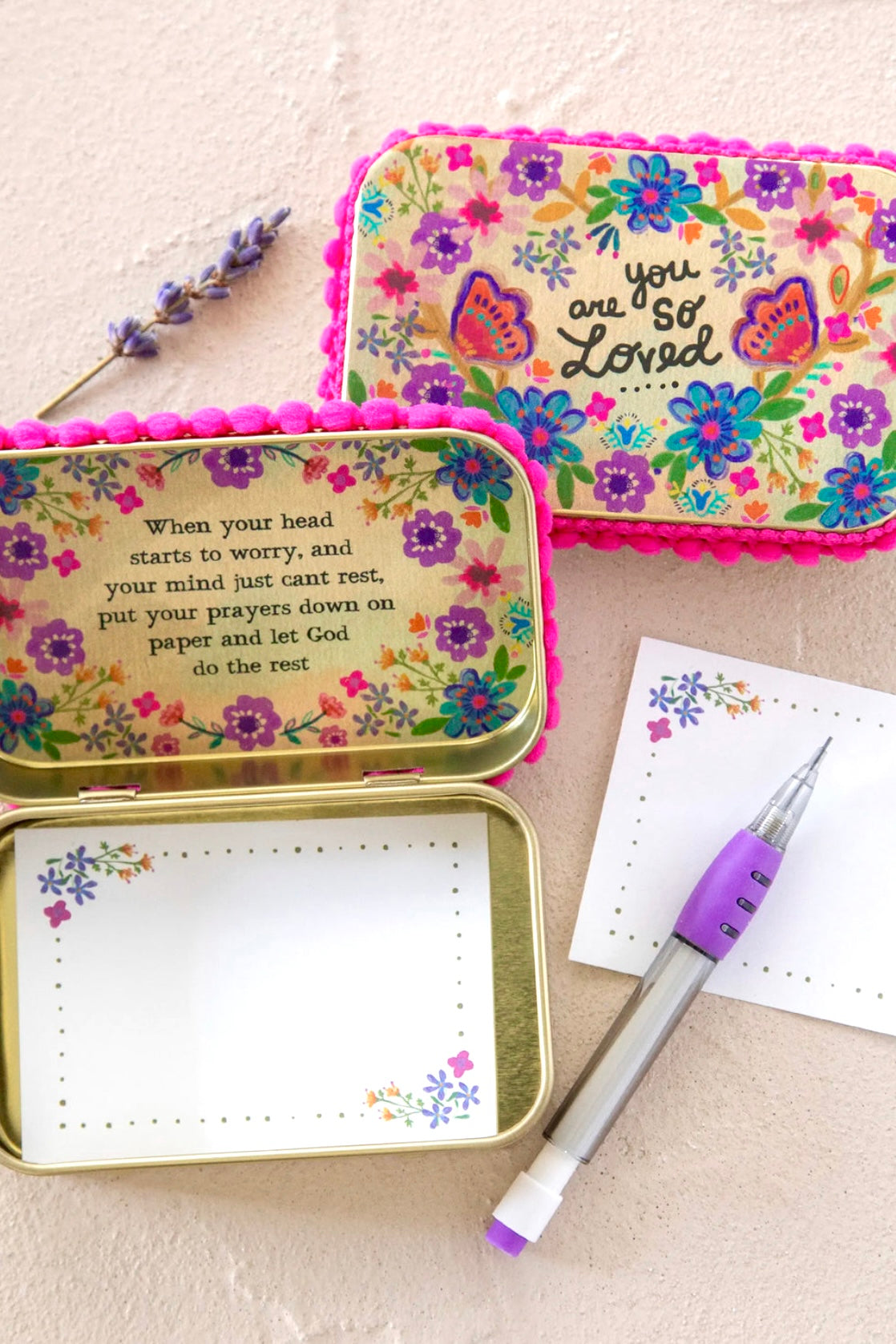 Natural Life Prayer Box (Choose your style.)