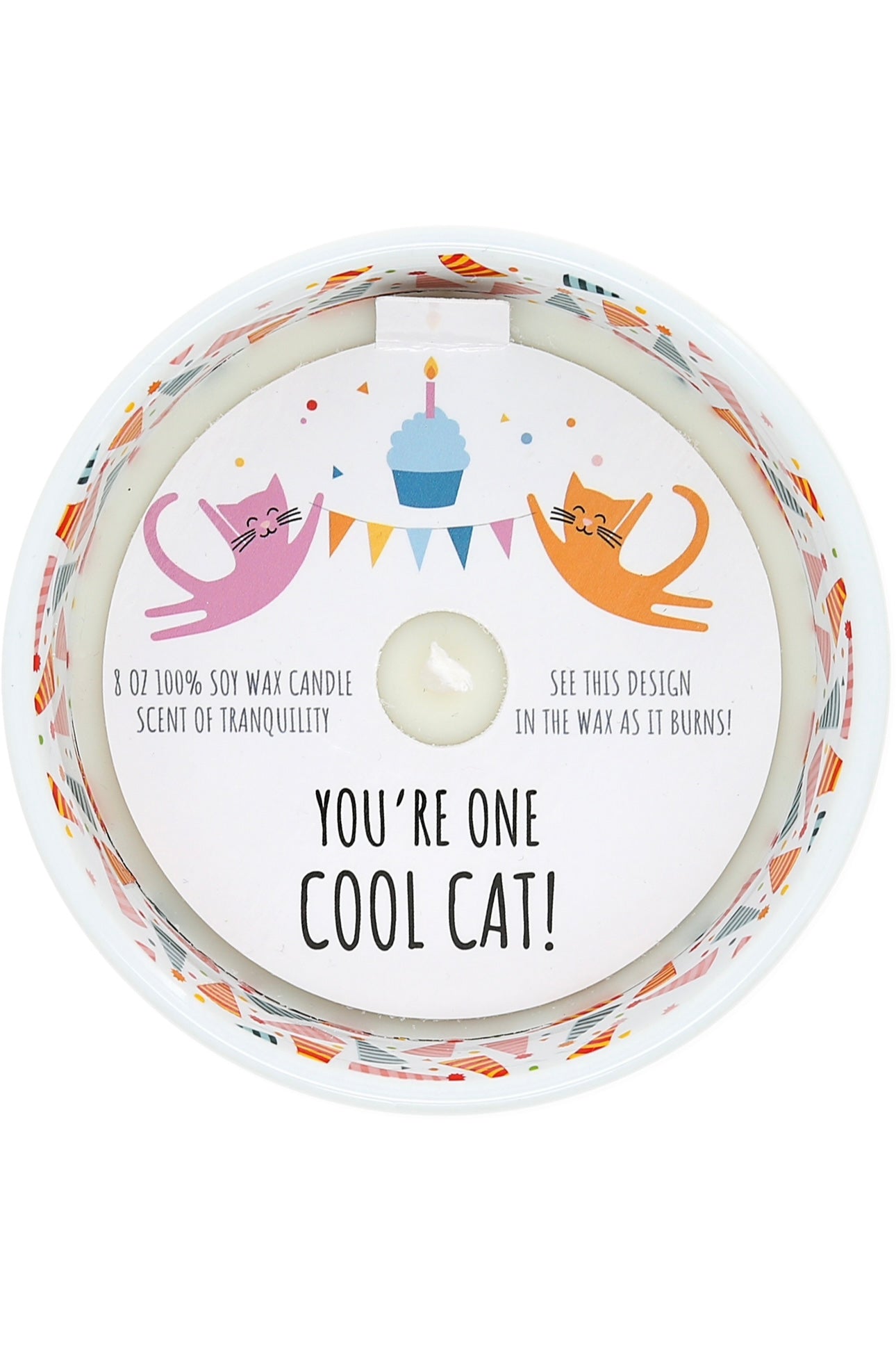 Purrfect Birthday Wax Reveal 8 Ounce Candle