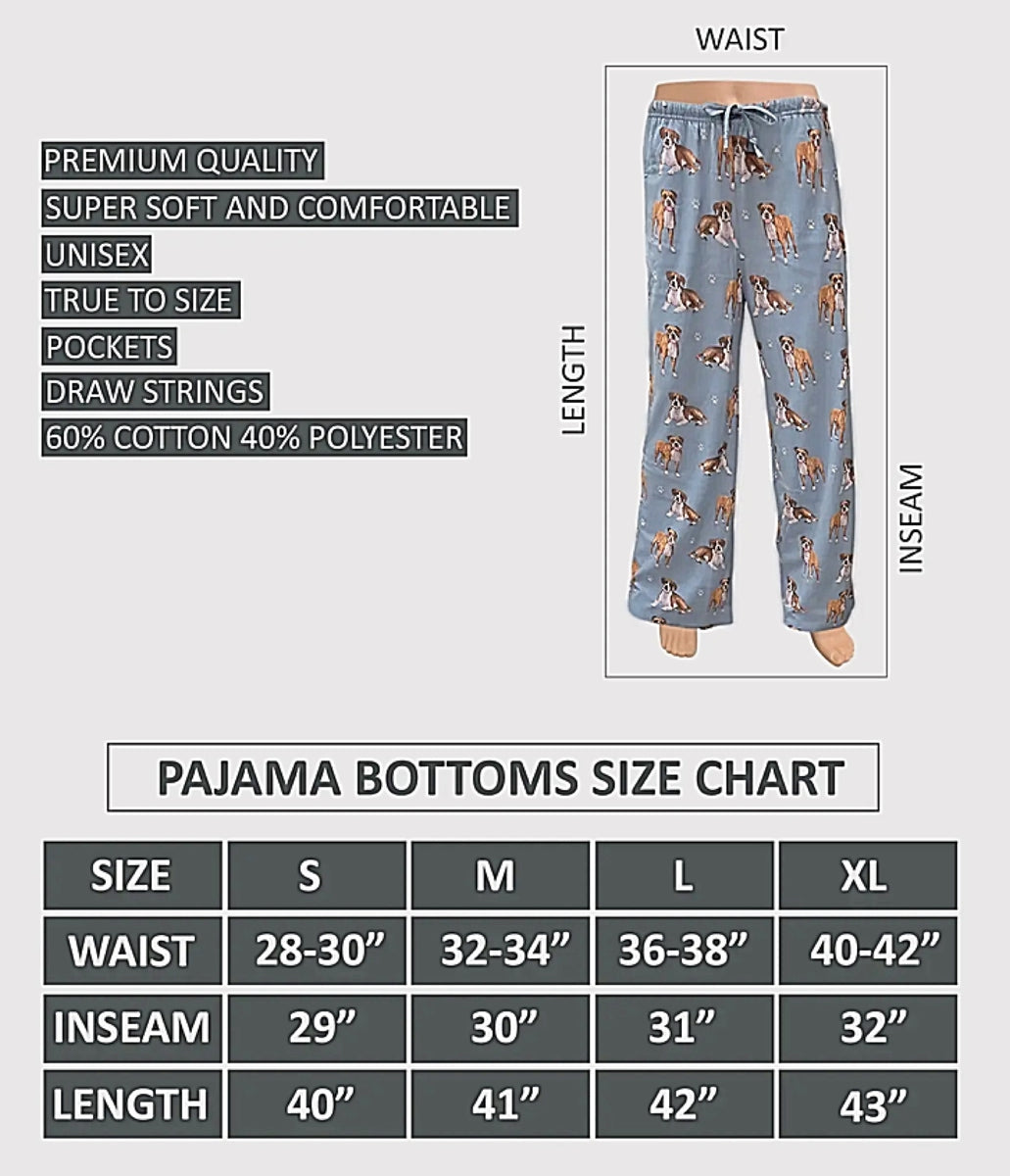 Comfies Favorite Pet Breed Pajama Lounge Pants