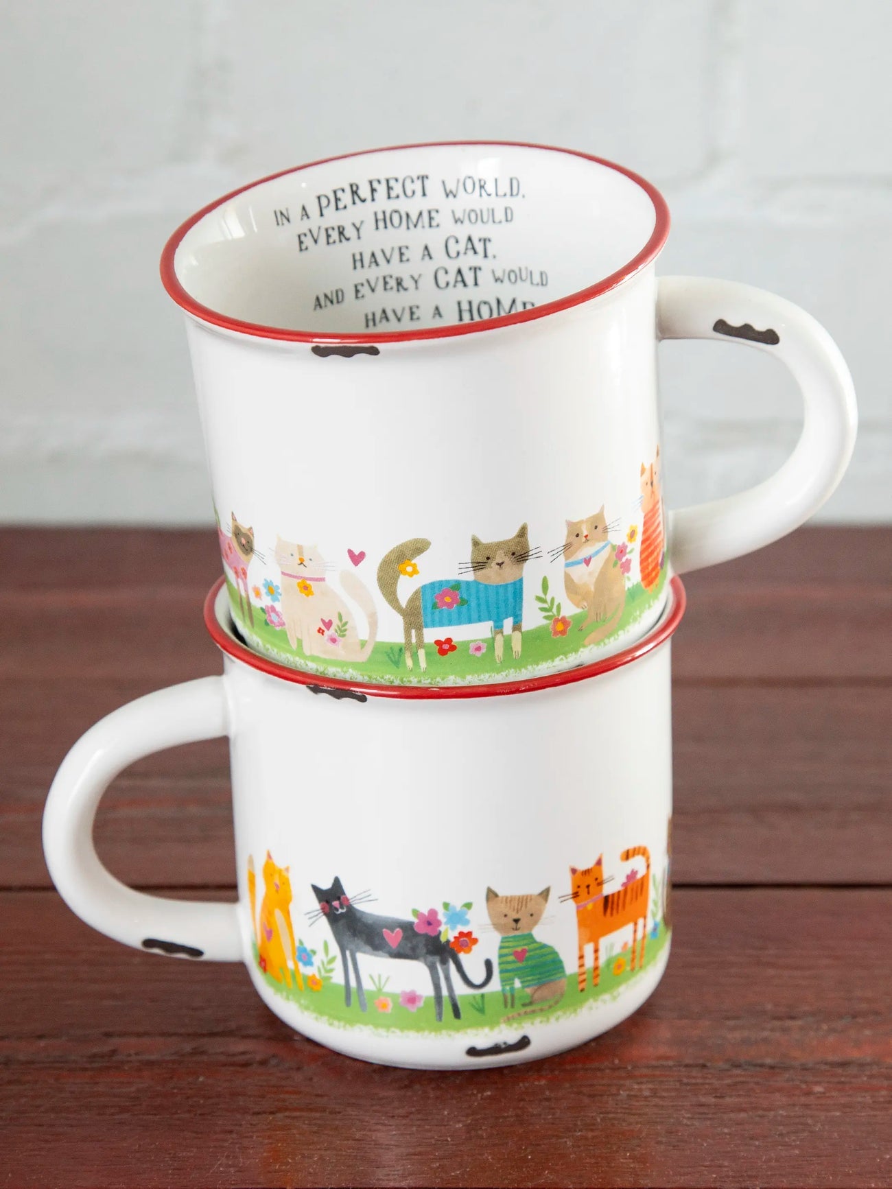 Natural Life Camp Coffee Mug- Every Home Has a Cat